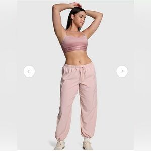 NWT - Blush Pink Jogger / Tech Cargo Pants by Pink - Victoria’s Secret / Small
